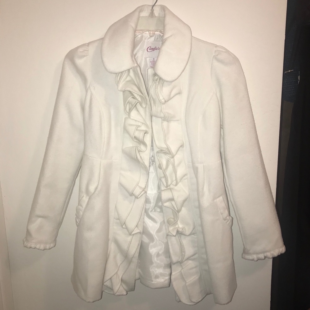 NWT ⭐️ Candie’s Ruffle Coat